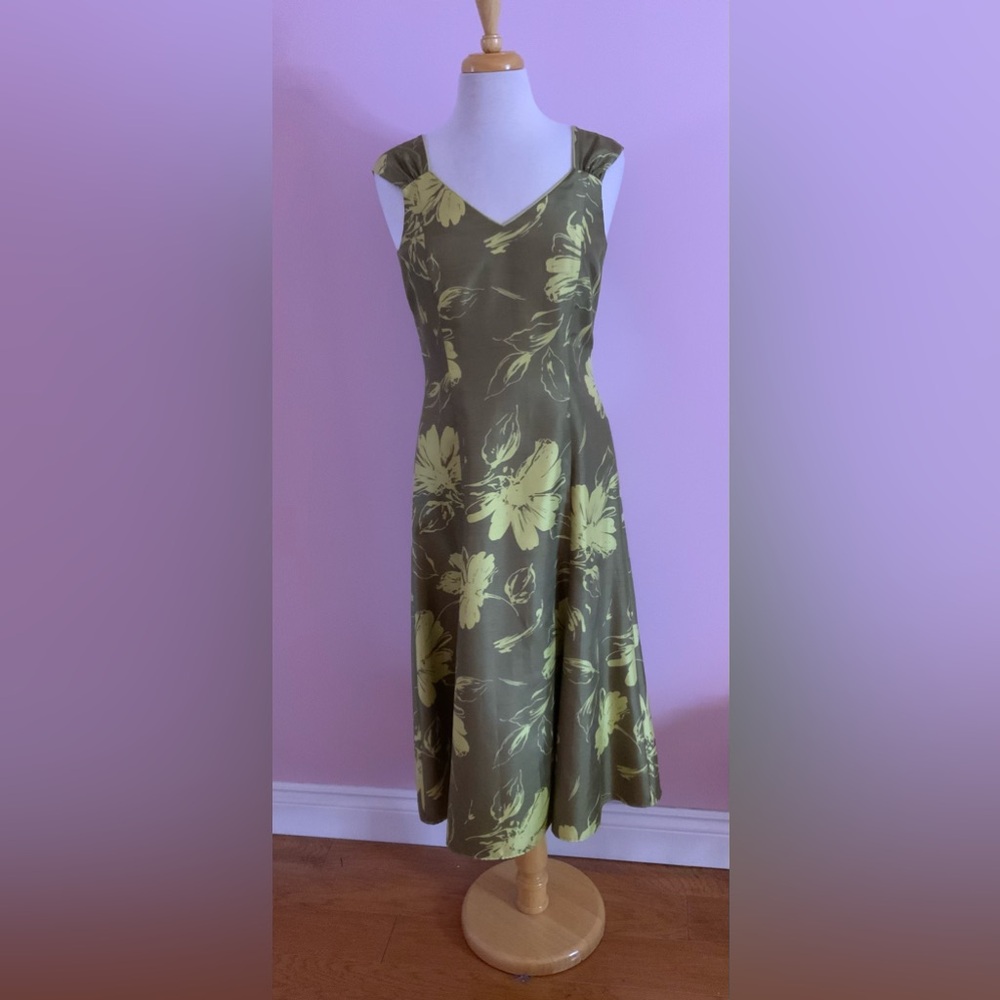 Floral Sleeveless Dress with Matching Bolero